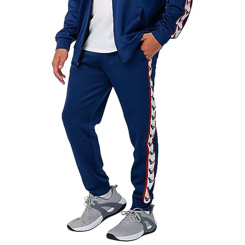 FOCO NFL Houston Texans Stripe Logo Track Pants - Mens