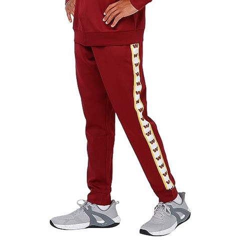 FOCO NFL Washington Commanders Stripe Logo Track Pants - Mens