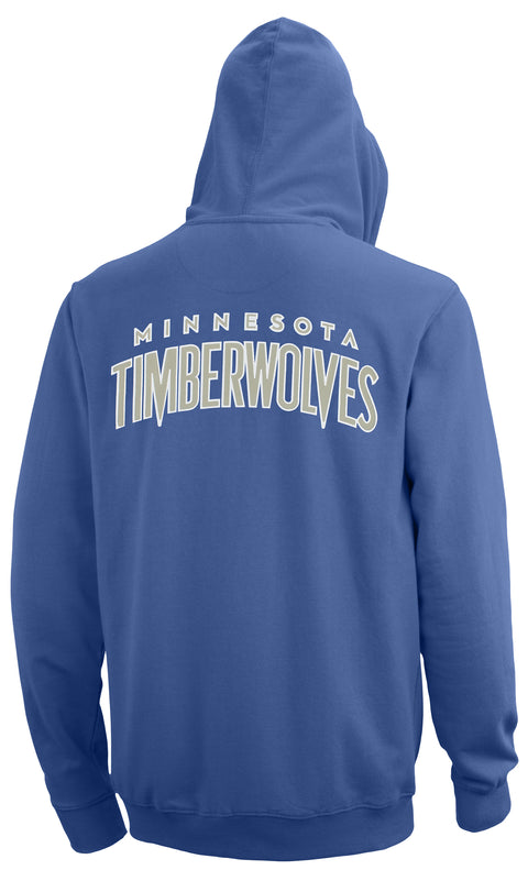 FISLL Men's NBA Team Color, Name and Logo Premium Hoodie, Pullover Sweatshirt, Minnesota Timberwolves