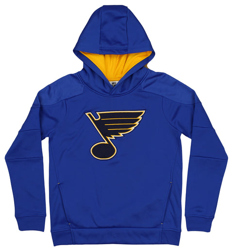 NHL Boys Youth Blues Mach Fleece Hoodie - SMU
