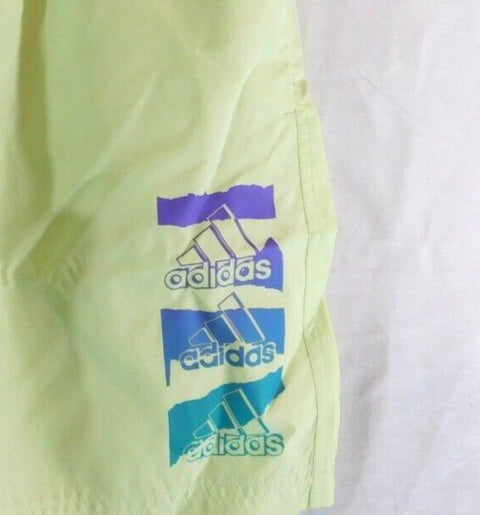 adidas Men's Essentials BrandLove Chelsea Woven Shorts, Almost Lime