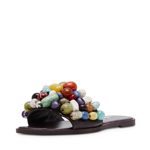 Steve Madden Women's Knicky Flat Sandal Multi
