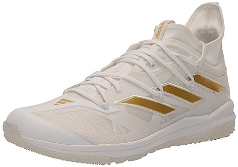 Adidas Mens Adizero Afterburner 9 Nwv Turf White/Gold