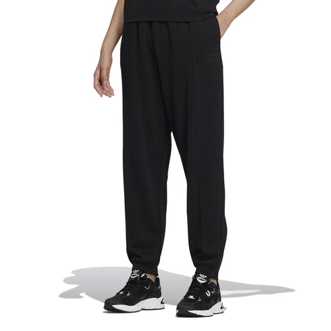 adidas Originals Womens Comfort Jogger Cotton Sweat Pants, Black