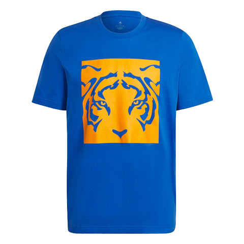 Adidas Mens Tuanl Dna Grtee Short Sleeve Graphic Tee, Blue