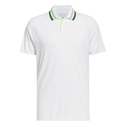 Adidas Mens Golf U365t Hrdy Polo White