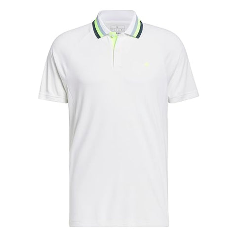 Adidas Mens Golf U365t Hrdy Polo White
