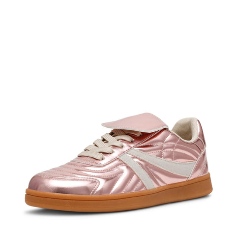 Steve Madden Women's Madrid Sneaker, Pink Metallic