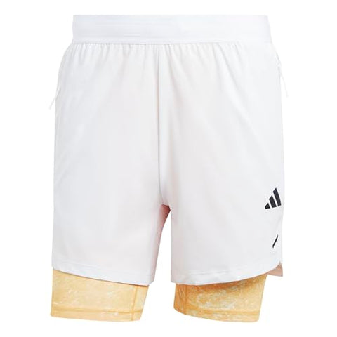 Adidas Mens Training Wo Pow 2in1 Sho White/White