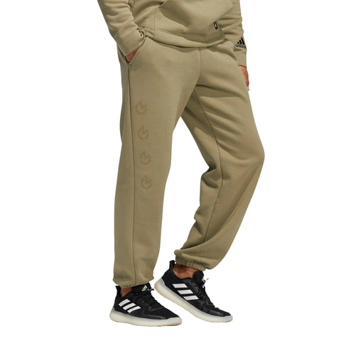 adidas Mens Patrick Mahomes Graphic Logo Jogger Pants, Green