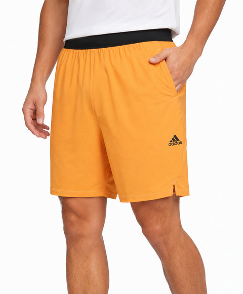 adidas Men's Axis Woven 3.0 Unlined Lightweight Athletic Shorts, Pulse Amber Large Tall
