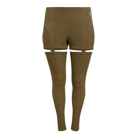 Adidas Womens Rib Leggings Full Tight