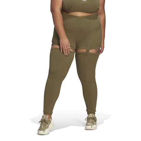 Adidas Womens Rib Leggings Full Tight