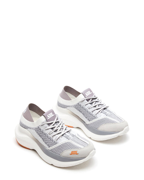Steve Madden Women's Elevate Sneaker Silver
