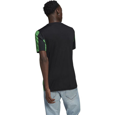 adidas Mens Short Sleeve Jersey MLS - Major League Soccer - Austin FC 21/22 Home Jersey, Black/Real Green