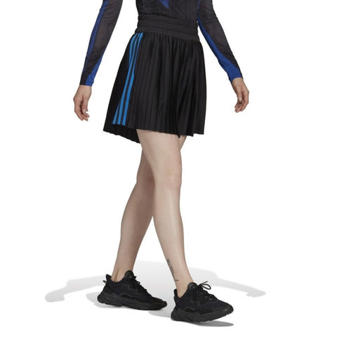 Adidas Womens Pleated Shorts Unlined Qtr Short, Black