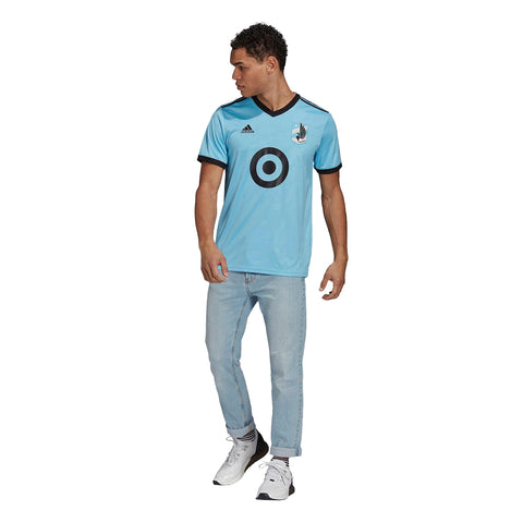 Adidas Mens Minnesota United FC Mnufc A Jsy Short Sleeve Jersey, MLS