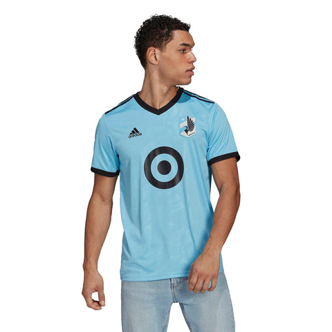 Adidas Mens Minnesota United FC Mnufc A Jsy Short Sleeve Jersey, MLS