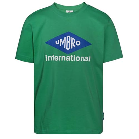 Umbro Men's F24 International Diamond Tee Peppermint Green