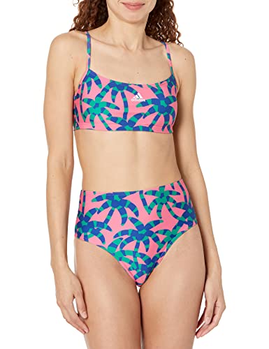 adidas Womens Bikini Pulse Magenta/Bold Green/Mystery Ink