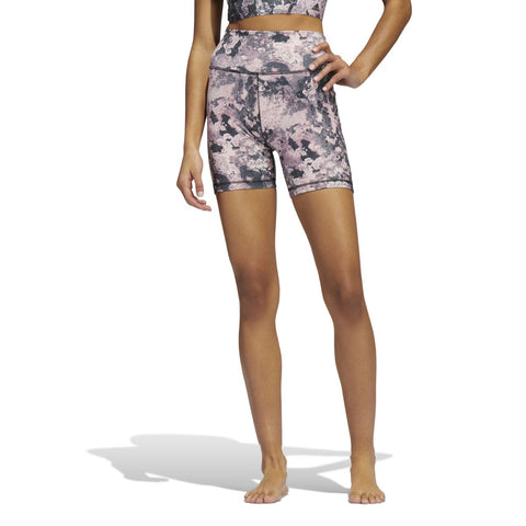 adidas Womens Studio All Over Print Short Tights