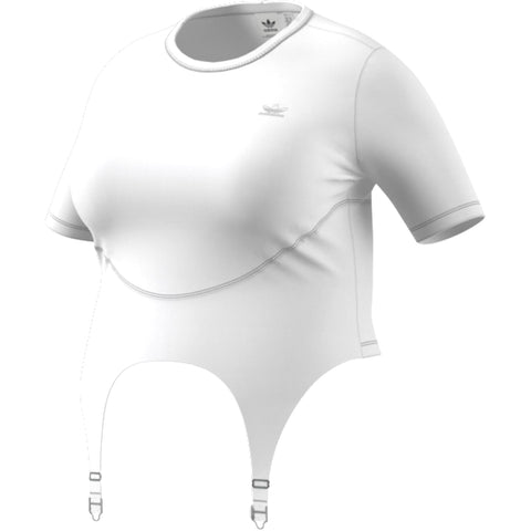 Adidas Womens T Shirt Short Sleeve T-Shirt, White