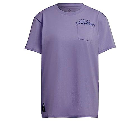 Adidas Womens Real Wmn Tee Short Sleeve Graphic Tee