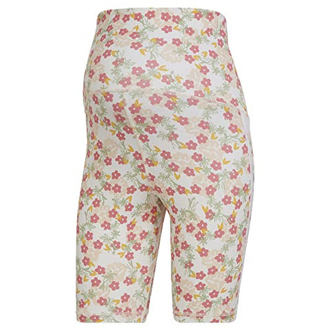 adidas Grow Positivity Training Short Tights (Maternity) Women's, Multicolor