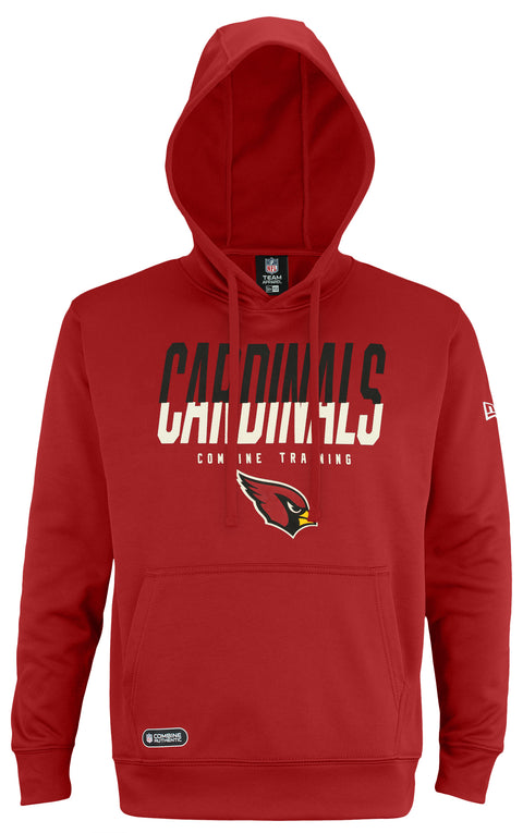 New Era NFL Arizona Cardinals Mens Big Stage Poly Po Hoodie