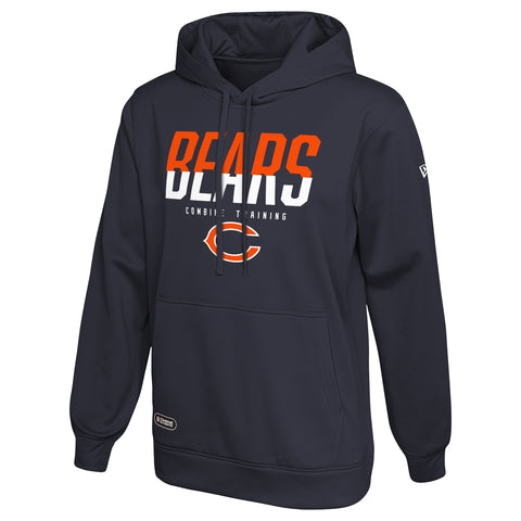 New Era NFL Chicago Bears Mens Big Stage Poly Po Hoodie