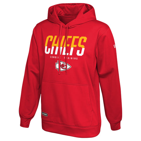 New Era NFL Kansas City Chiefs Mens Big Stage Poly Po Hoodie