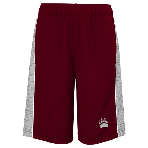 Outerstuff NCAA Boy's Youth Break Points Shorts, Montana Grizzlies, Maroon