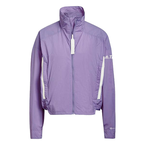 adidas Women's Sportswear Terrex Ct My Shelter Windready Crop Jacket, Magic Lilac