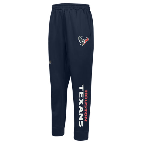 Outerstuff NFL Men's Side Line Elastic Tech Jogger, Houston Texans, Team Color