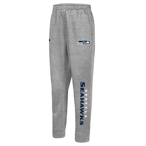 Outerstuff NFL Men's Seattle Seahawks Side Line Elastic Tech Jogger