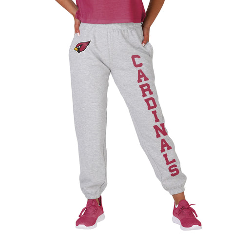 FOCO NFL Arizona Cardinals Big Wordmark Gray Sweatpants - Womens