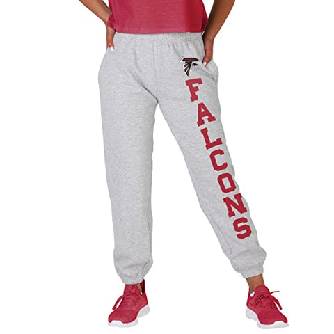 FOCO NFL Atlanta Falcons Big Wordmark Gray Sweatpants - Womens