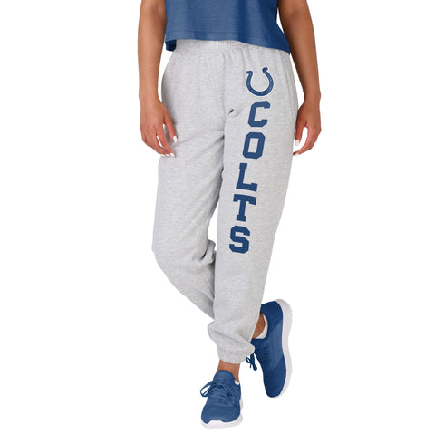 FOCO NFL Indianapolis Colts Big Wordmark Gray Sweatpants - Womens