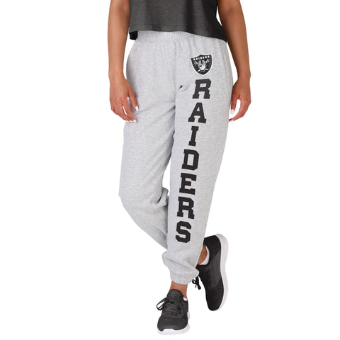 FOCO NFL Las Vegas Raiders Big Wordmark Gray Sweatpants - Womens
