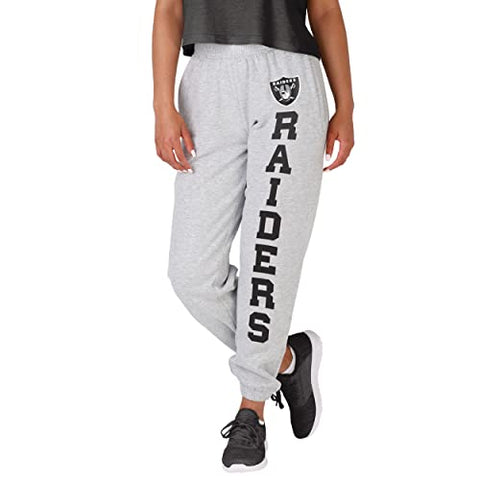 FOCO NFL Las Vegas Raiders Big Wordmark Gray Sweatpants - Womens