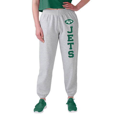 FOCO NFL New York Jets Big Wordmark Gray Sweatpants - Womens