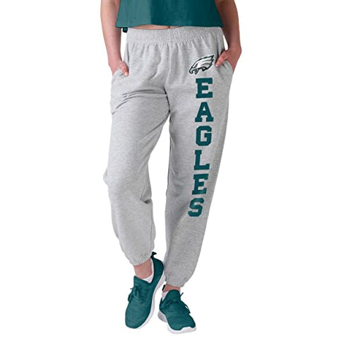 FOCO NFL Philadelphia Eagles Big Wordmark Gray Sweatpants - Womens