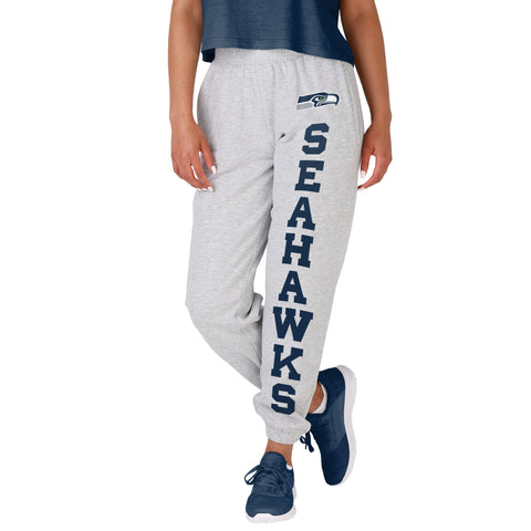 FOCO NFL Seattle Seahawks Big Wordmark Gray Sweatpants - Womens