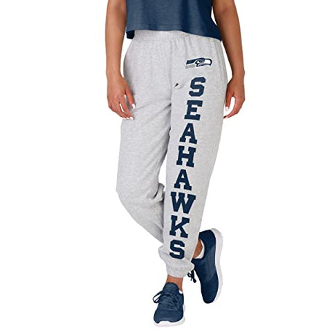 FOCO NFL Seattle Seahawks Big Wordmark Gray Sweatpants - Womens