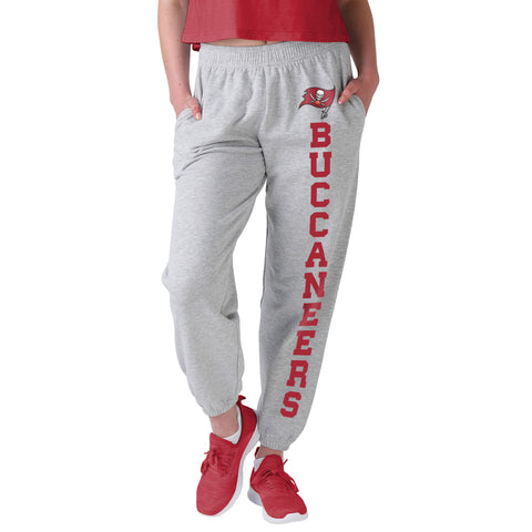 FOCO NFL Tampa Bay Buccaneers Big Wordmark Gray Sweatpants - Womens