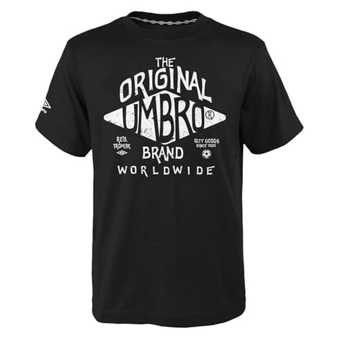 Umbro Men's Original Tee S25 Black / White