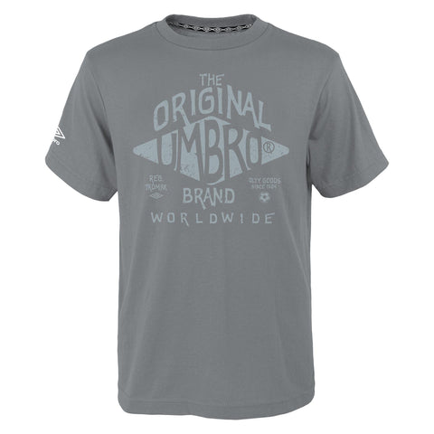 Umbro Men's Original Tee S25 Ghost Gray/Egret