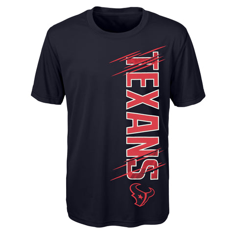 Outerstuff NFL Kids Little Boys 4-7 Energy Dri-Tech Team Color Tee, Houston Texans