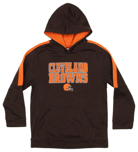 NFL Browns Boys 4-20 Top,4-18 Fleece Hooded Tm 6pcs