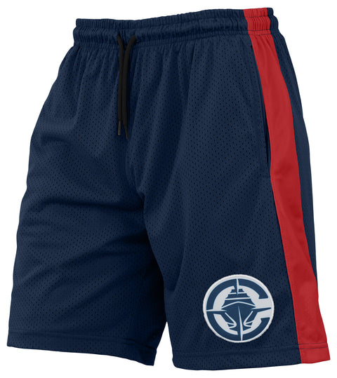 FISLL NBA Adult Men's Los Angeles Clippers Shorts, Team Color